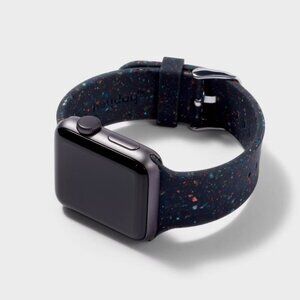 Apple Watch Silicone Band 38/40/41mm - heyday Black Speckle